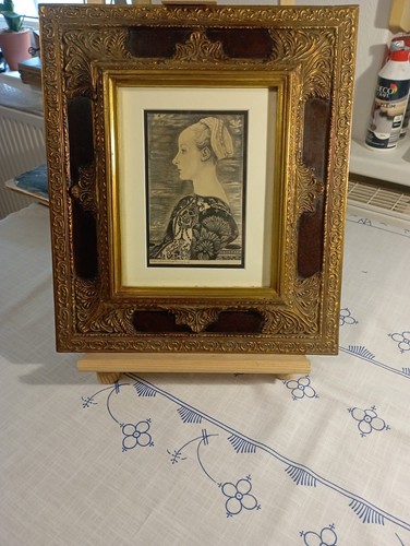 Portrait gemälde frau - portrait,