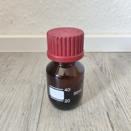 50ml braunglas laborflasche - braunglas,