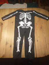 Kostüm Skelett, Kinder, Fasching, Größe  116