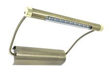 LED Bilderleuchte BIOLEDEX Messing-Farbe batteriebetriebend Gemäldelampe Bild