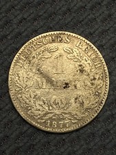 1 Reichsmark 1877 B -sehr