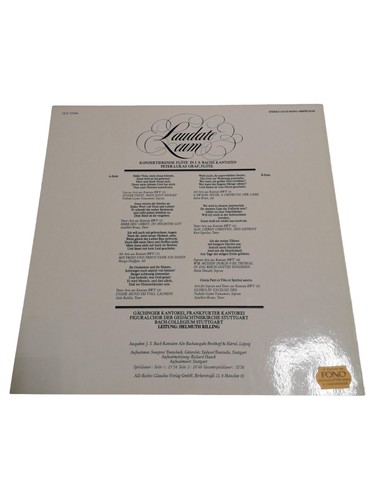 Bach kantaten laudate - bach,