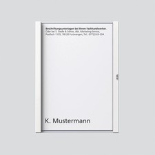 Siedle&Söhne Namensschild ws