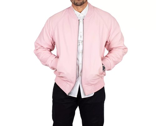 Herren hellrosa lammleder - herren,