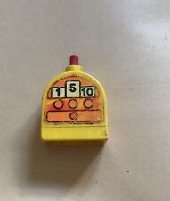 Lego Klingel gelb Glocke mit Funktion Mauerstein auch Kasse Feuerwehr Schule