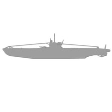Submarine type viic decal - submarine,