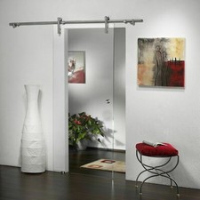 Glasschiebetür ST807 Klarglas