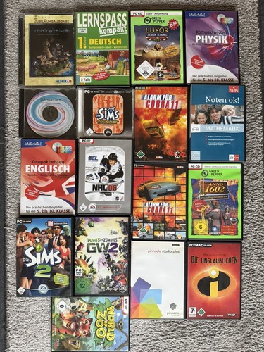 Spiele software konvolut - pc,