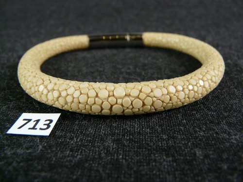 713 rochenleder armband mit - rochenleder,
