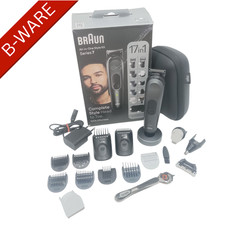 Braun All-In-One Trimmer 7 17in1 Barttrimmer Haarschneider Nasenhaar nass Akku