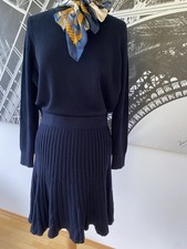 Boden Strick Kleid dunkel blau 38 Neu