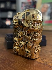 Zippo japanese skull - zippo, 3d