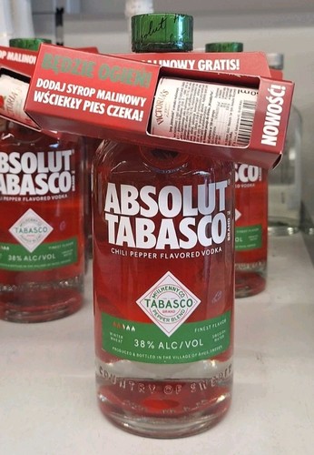 Absolut tabasco vodka - absolut, +