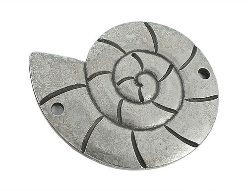 Anhänger schnecke messing - anhänger,