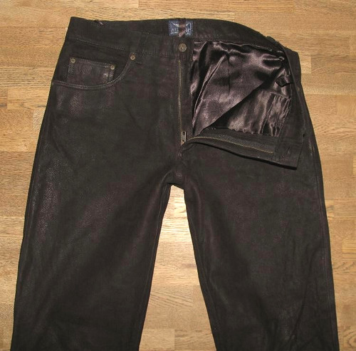 Arizona herren lederjeans - /,