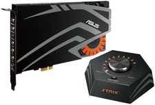 Asus Strix Raid Pro interne Gaming Soundkarte (PCI-Express, Kopfhörerverstärker,