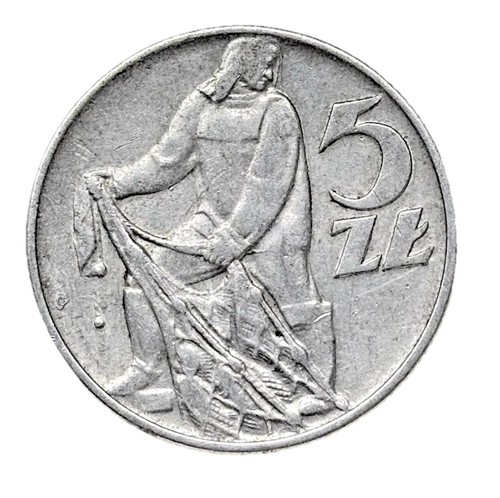 Polen zlotych 1973 - polen, aluminium