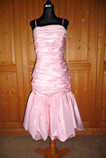 Abendkleid, Gr.38, Ballkleid, mit Tulpenrock, raschelnder Taft, Partykleid
