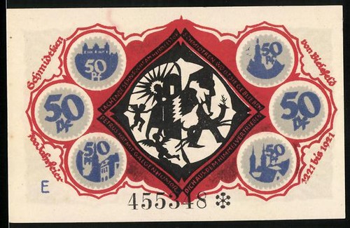 Notgeld bielefeld 1921 pf - notgeld, 50
