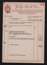 BREMEN, Rechnung 1937, Joh