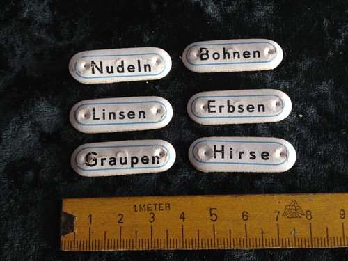 Alte pappschilder nudeln - pappschilder,,