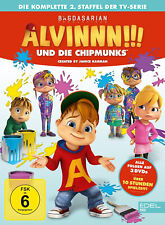 3 DVDs * ALVIN UND DIE CHIPMUNKS - STAFFEL  2  # NEU OVP &