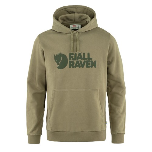 Fjallraven logo hoodie light - fjallraven,