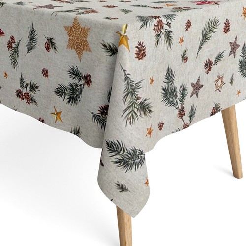 Tischdecke jacquard - tischdecke,