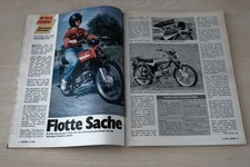 Motorrad 21/1980 Kreidler Flott mit 1,5PS im TEST auf 2 Seiten