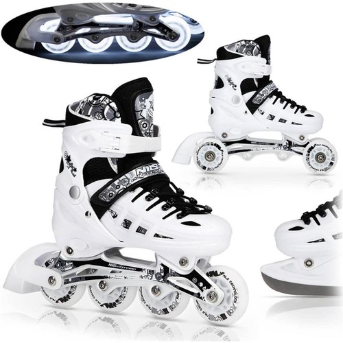 Inlineskates 4in1 42 led - l,