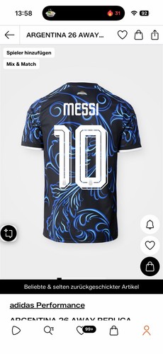 Argentinien 2026 auswärts - argentinien,