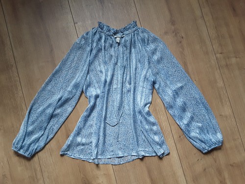 Chiffonbluse mit bindekragen - chiffonbluse,