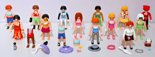 Playmobil figures girls - 13, x