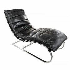 Longchair 61x115x81cm Leather