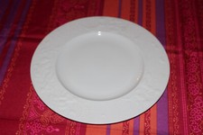 Rosenthal Zauberflöte großer Speise Teller 26,5cm in Weiß Björn Wiinblad Neu