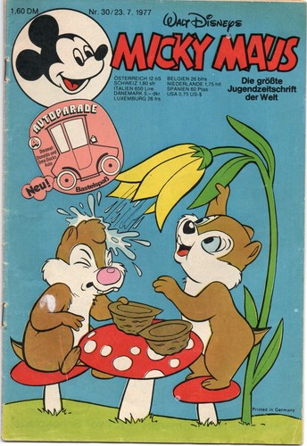 Micky maus comics heft - nr, 30