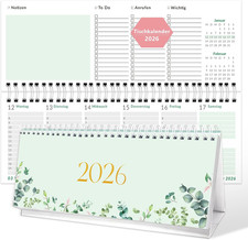 Tischkalender 2026 Quer