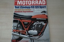 1) Motorrad 26/1972 - Zündapp