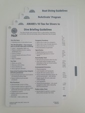 PADI Divemaster Slates #60207