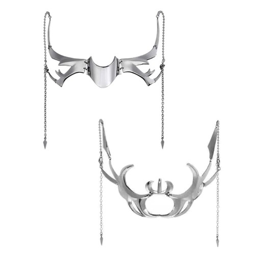 Fashion gothic mask - mask, cyber