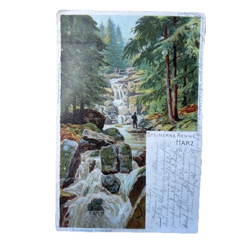 Postkarte steinerne renne - steinerne,