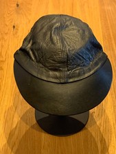 Schirmmütze Leder Glattleder