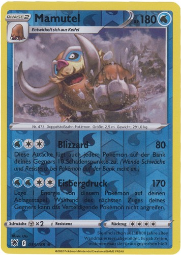 Pokemon 033 189 - 033/189,