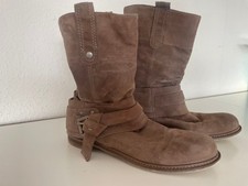 Wildleder Boots Stiefeletten