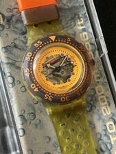 Vintage Swatch  Scuba Diving SDK 103 Hyppocampus Neu + ungetragen + Box