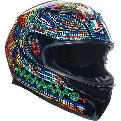 Motorrad helm agv k3 rossi - motorrad,