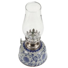  Butterlampe Aus Blau-weißer