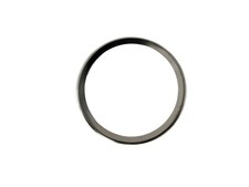 1X CHROMRING GROß FIAT 124 850 DINO VEGLIA BORLETTI CHROME INSTRUMENT BEZEL NEU