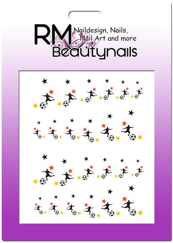 Nagel sticker fussball - sticker, wm