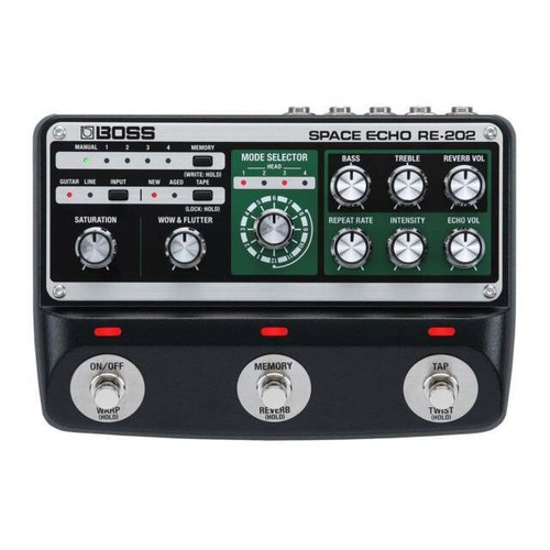 Boss 202 space echo digital - space,